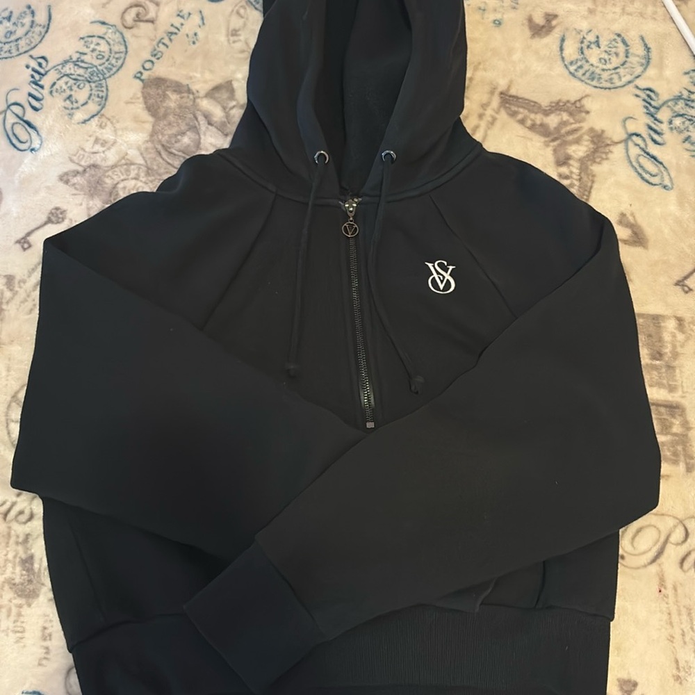 cropped victoria secret sweater